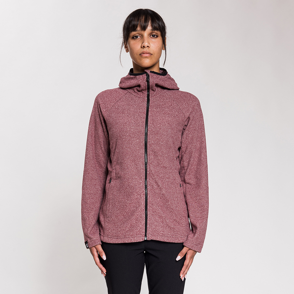 Fleece tecnico con cappuccio donna ODIN