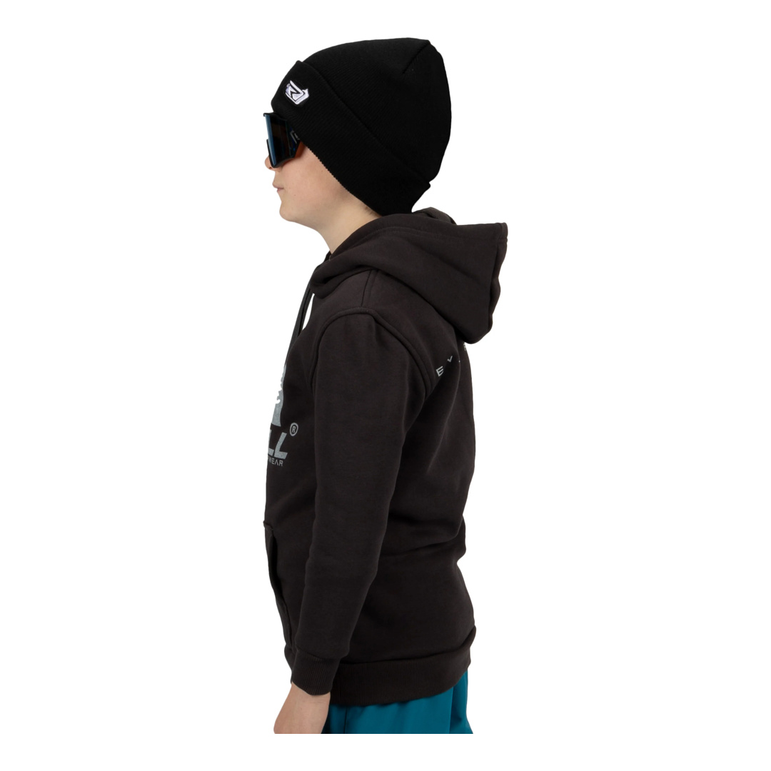REHALL KICK-R-jr. - Boys street hooded sweat_Graphite