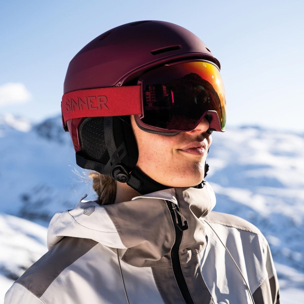 Maschera unisex SNOWFLAKE