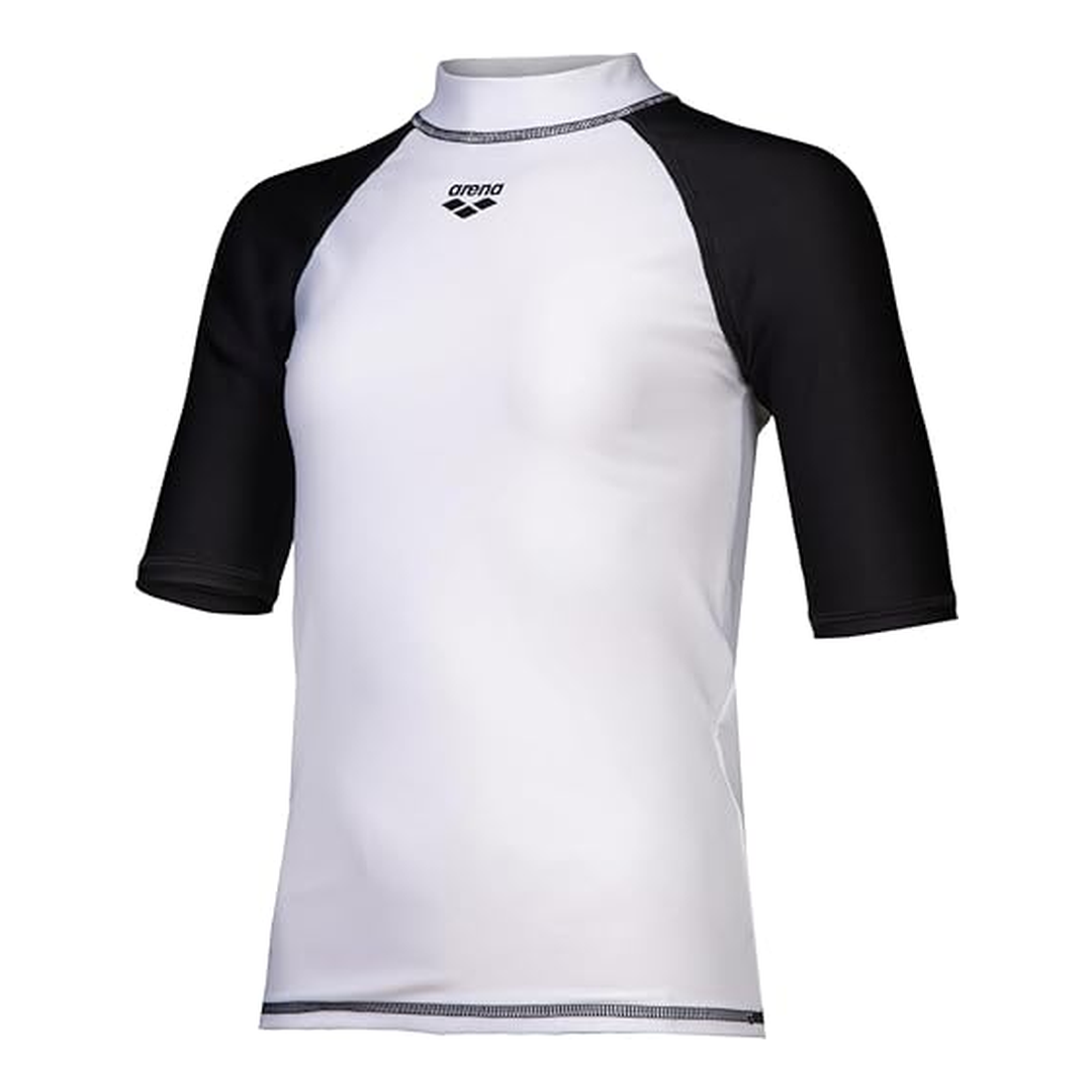 ARENA Unisex Jr Rash Vest S/S Graphic-Junior