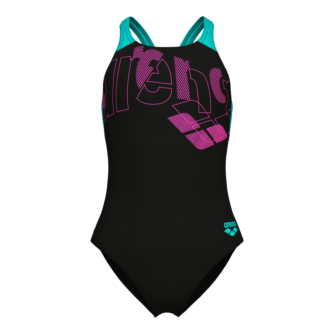 ARENA Girl S Tales Swimsuit V Back-Junior