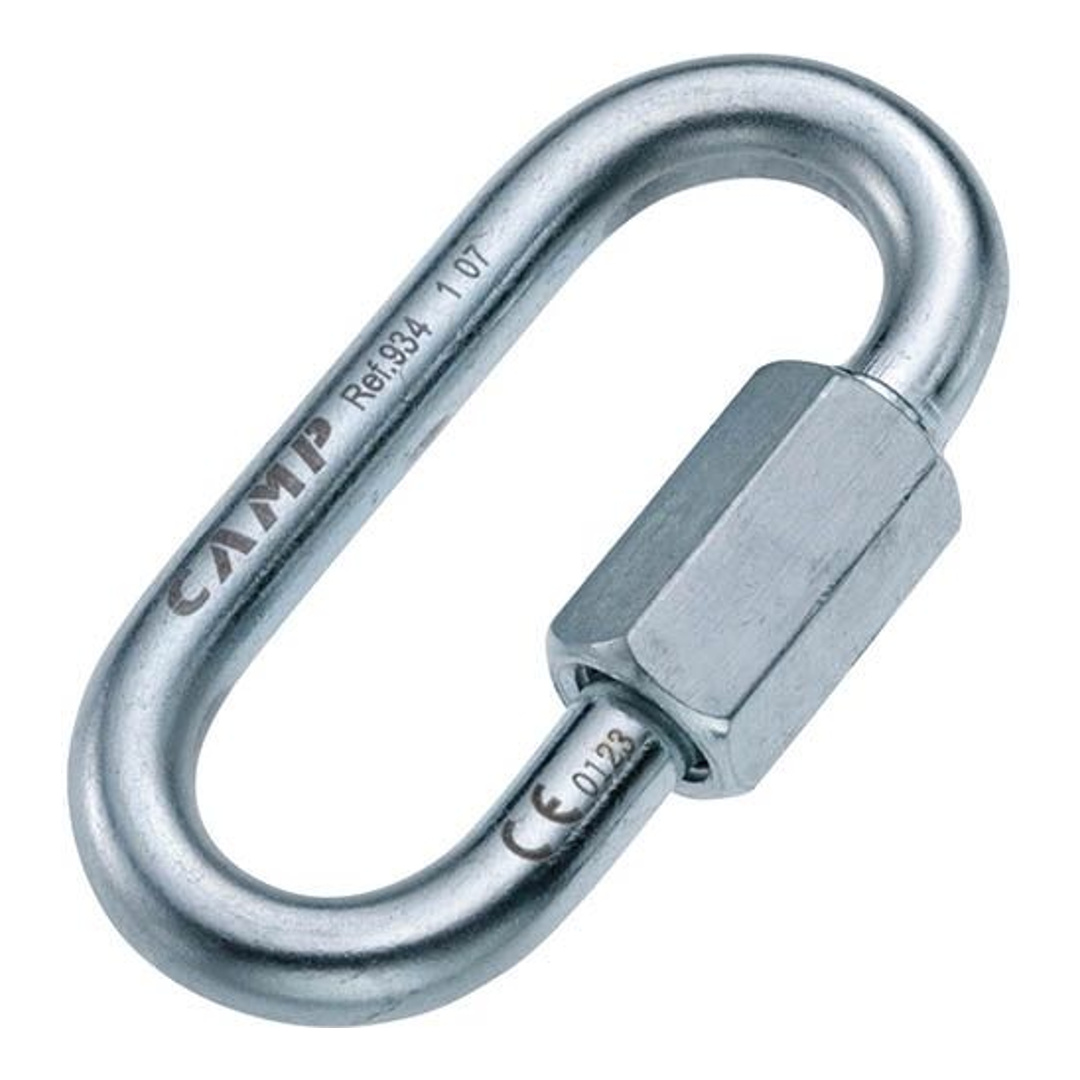 Moschettoni CAMP Oval Quick Link Steel 8 Mm