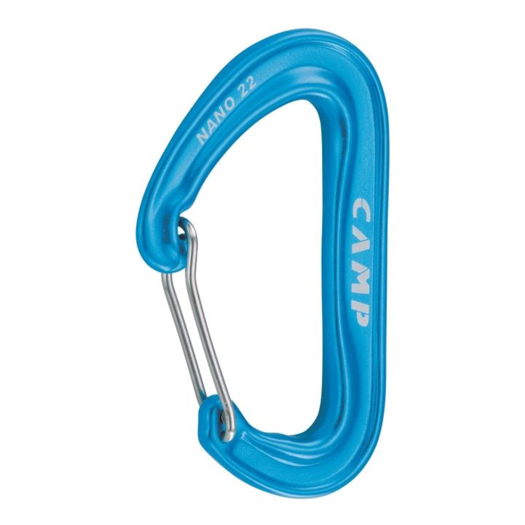 Moschettoni CAMP Nano 22 - Azzurro