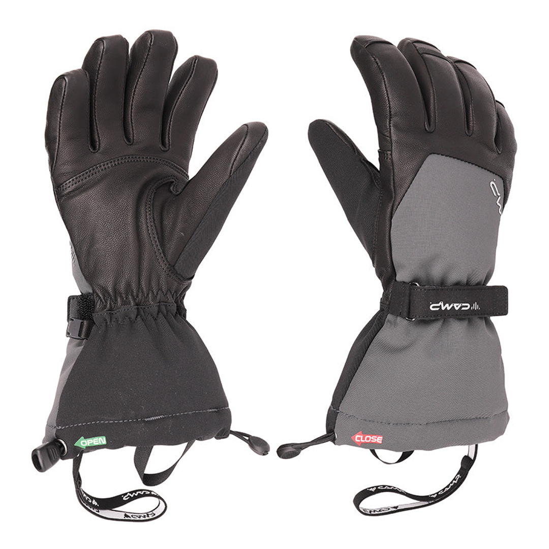 Guanti CAMP Geko Alpine_ Nero / Grigio-Unisex