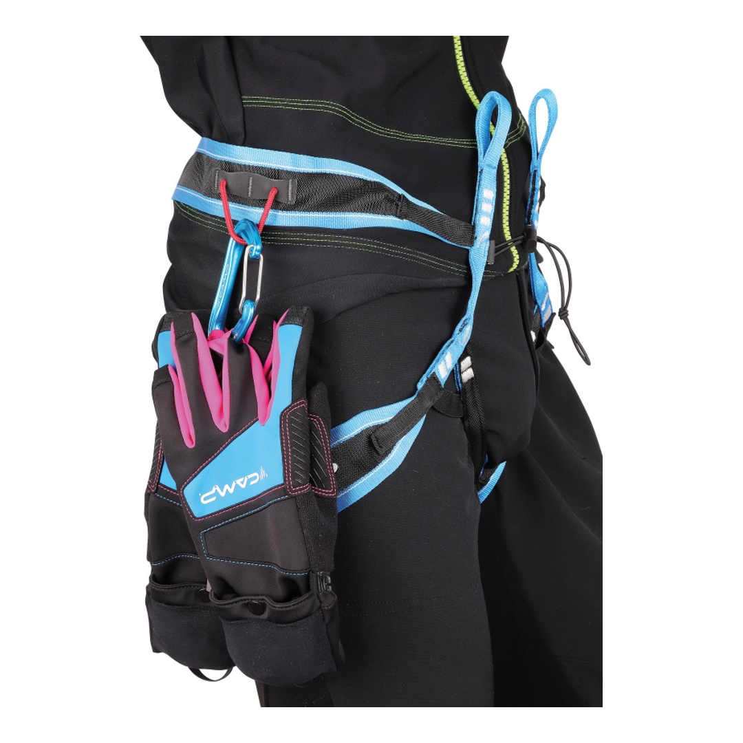 Guanti CAMP G Comp Warm Lady_ Nero / Azzurro / Fucsia-Unisex