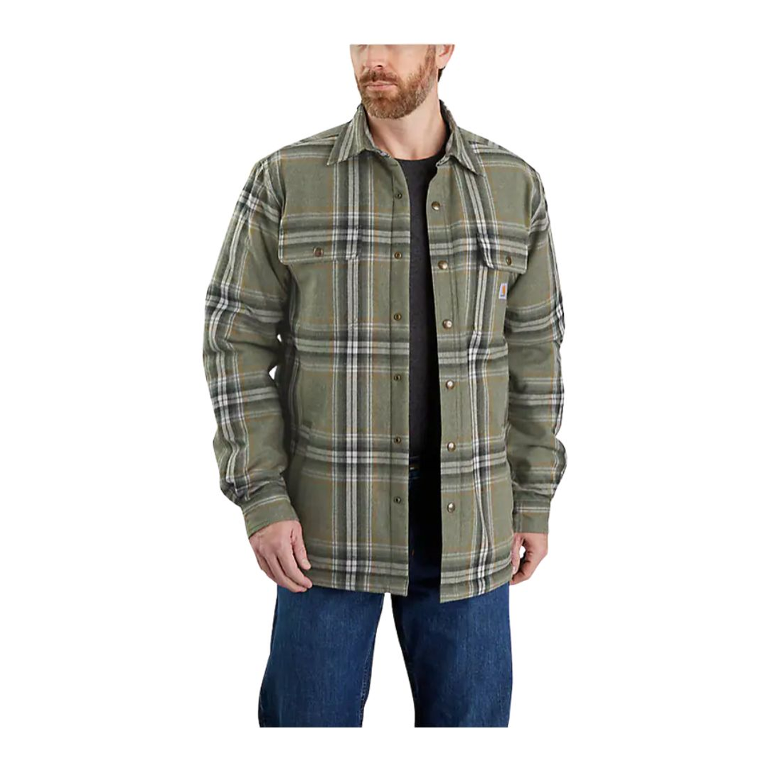 CARHARTT Shirt Flannel Sherpa Lined