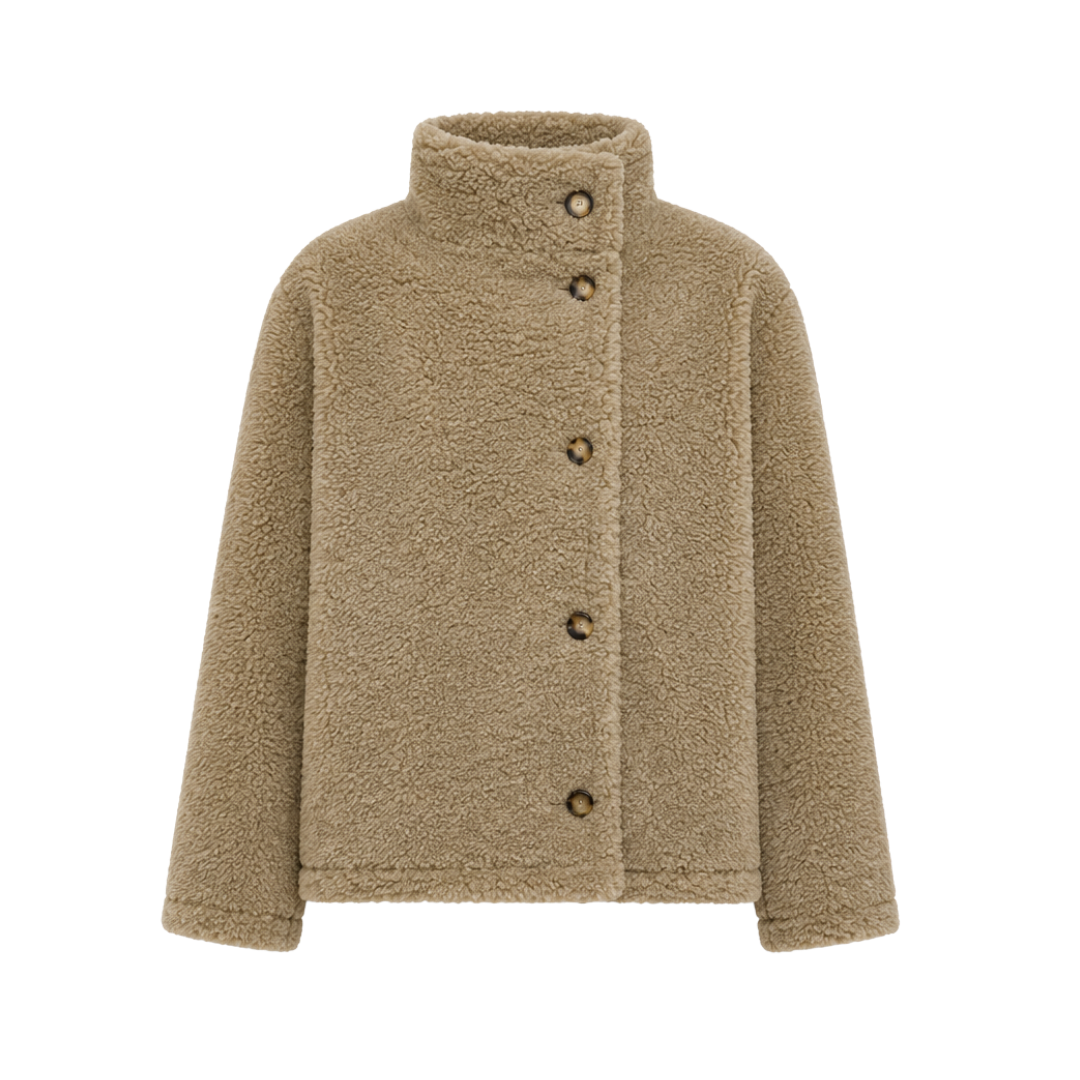 Giacca donna TEDDY SUEDE PEACOT