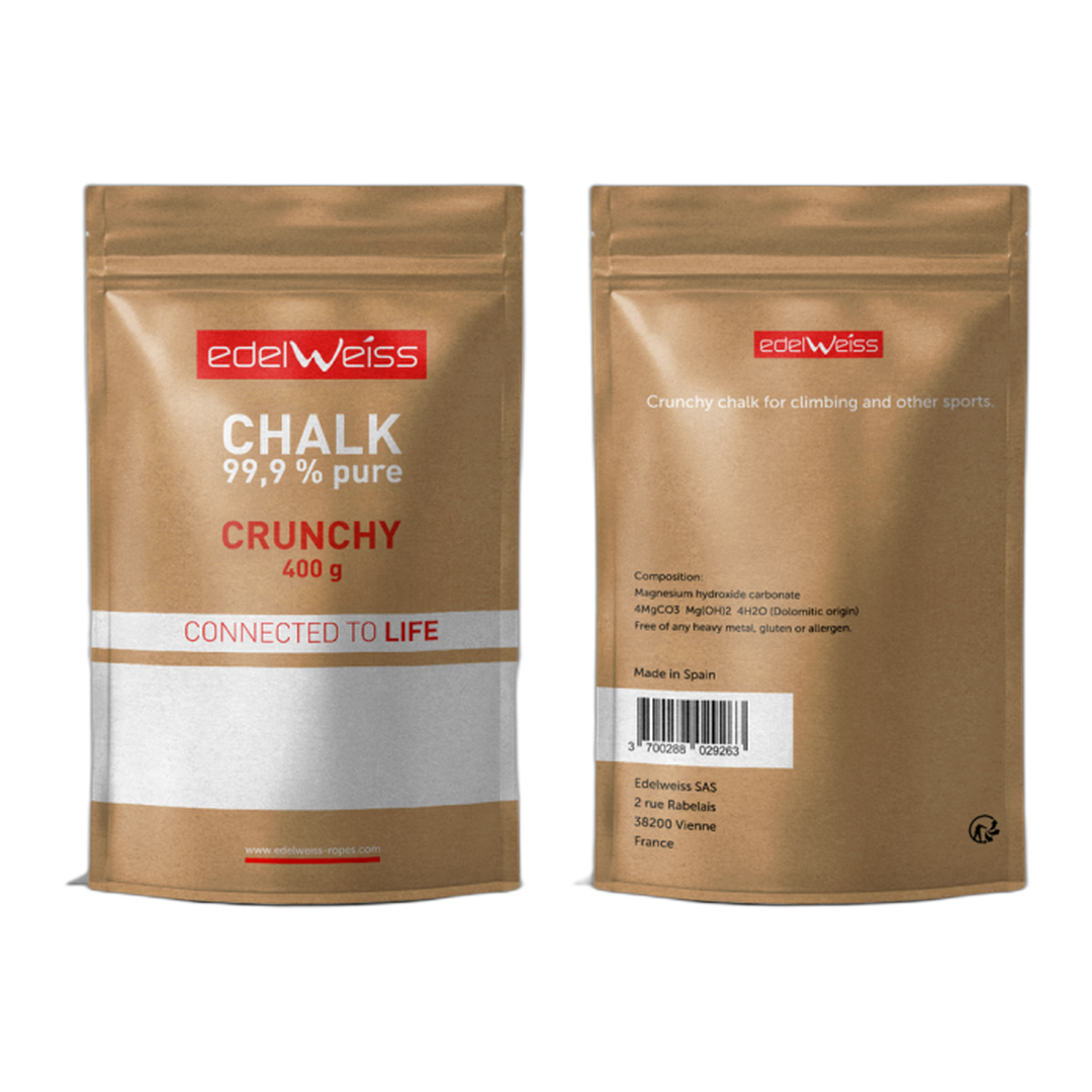 Edelweiss - Magnesiste CRUNCHY CHALK 400g Pouch