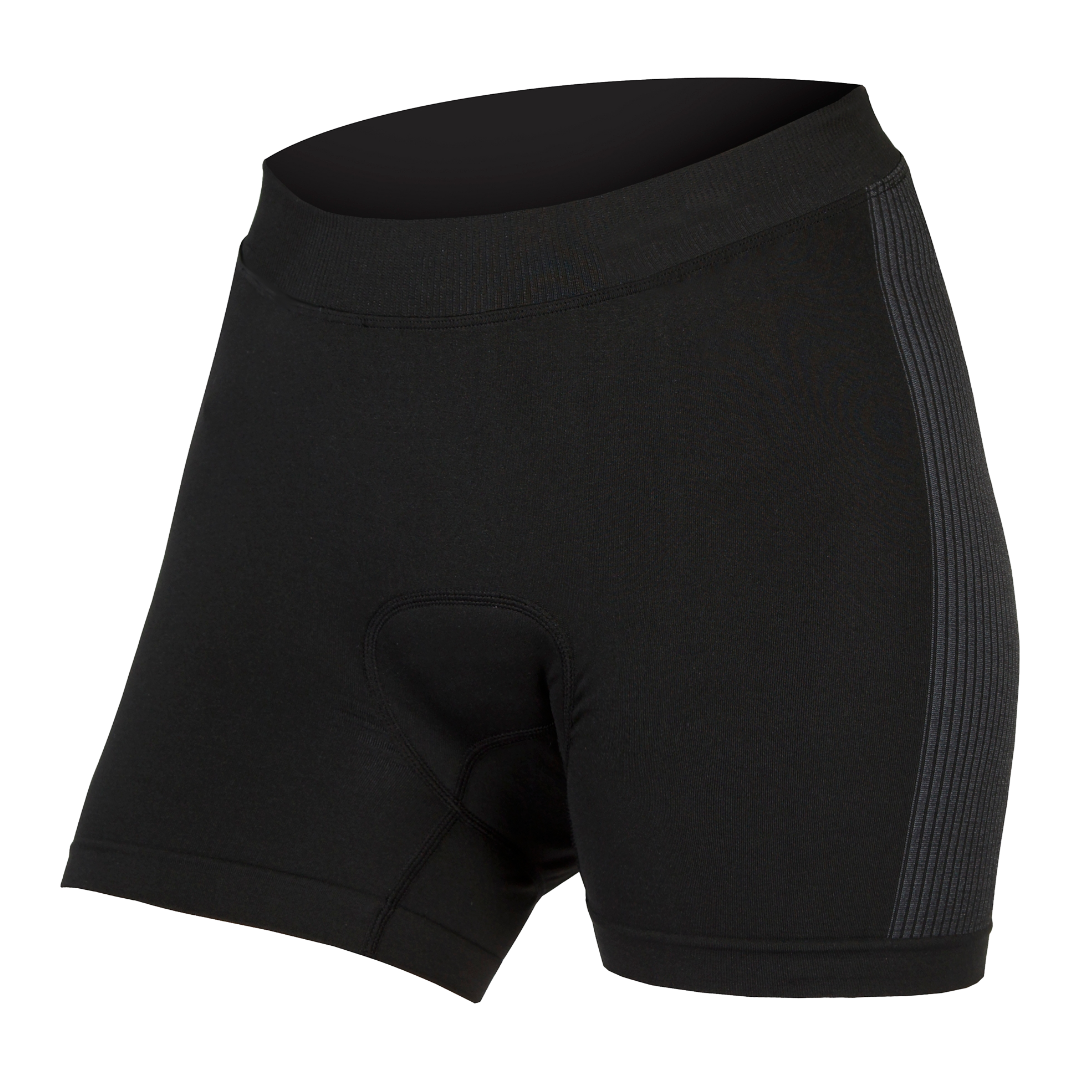 ENDURA Women S Engineered Padded Boxer-Wmn_Black