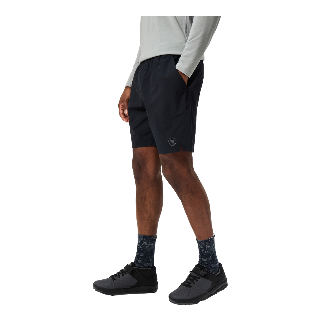 ENDURA Loop Baggy Short With Liner-Man_Black
