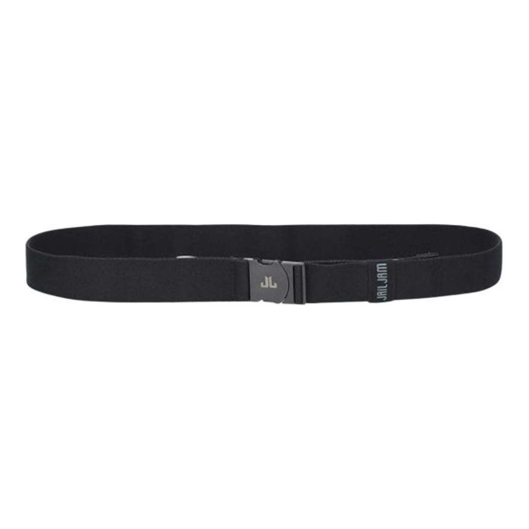 JAIL JAM Alps Belt - Cintura Elastica Tinta Unita Con Fibbia Piatta, H. 34Mm