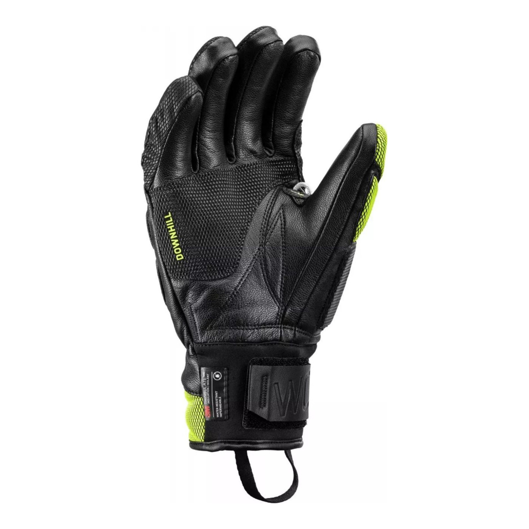 Guanti LEKI WCR Venom DH 3D_black-ice lemon-Unisex