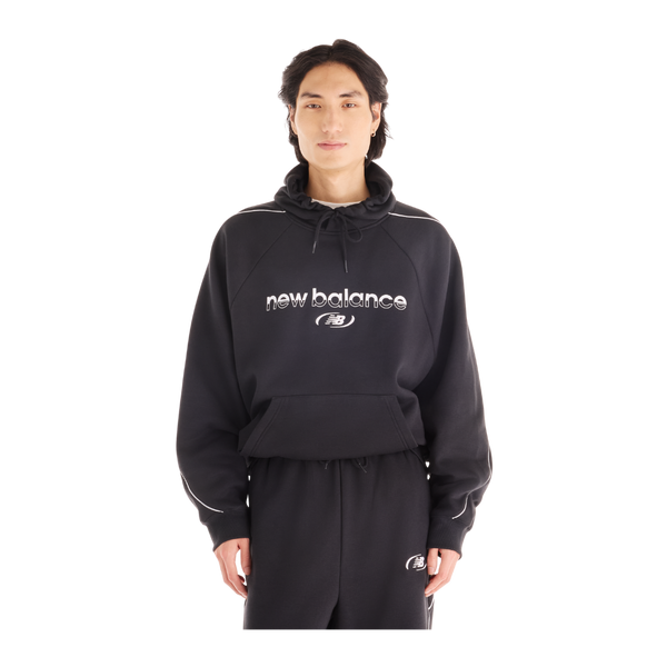 Fleece con cappuccio uomo TRACKSIDE
