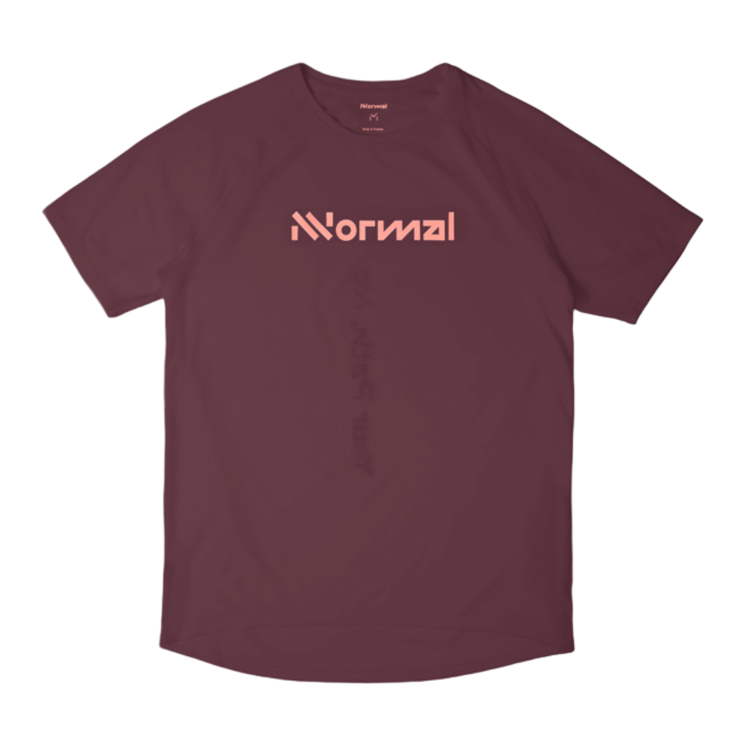 NNORMAL Race T-shirt 02 W Burgundy - Wmn
