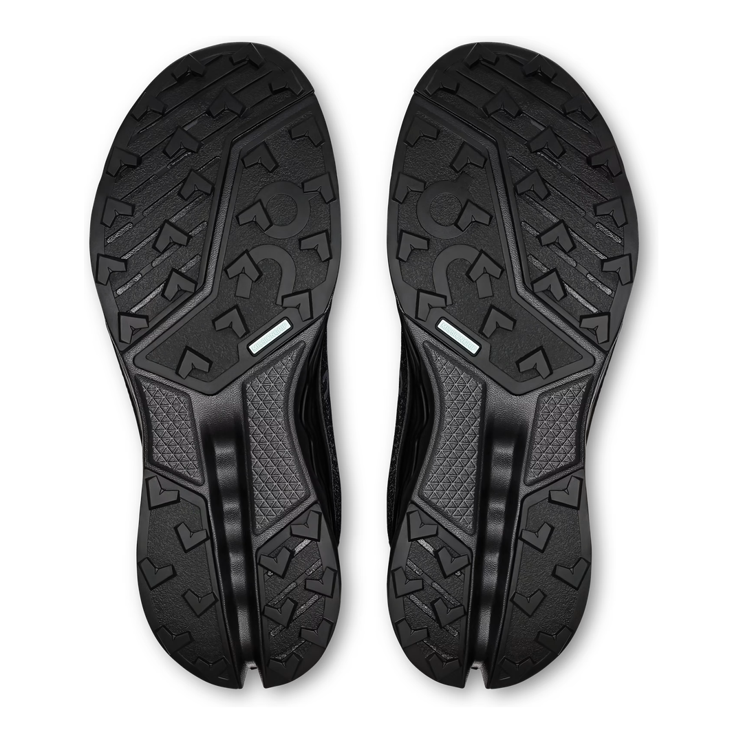 ON Cloudsurfer Trail 2 WP/1043 Black Black|Wmn