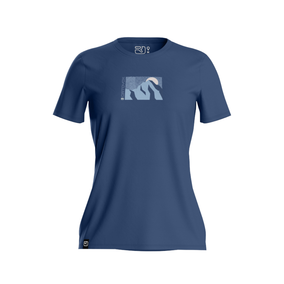 T-shirt donna 120 COOL TEC MTN SUN TS