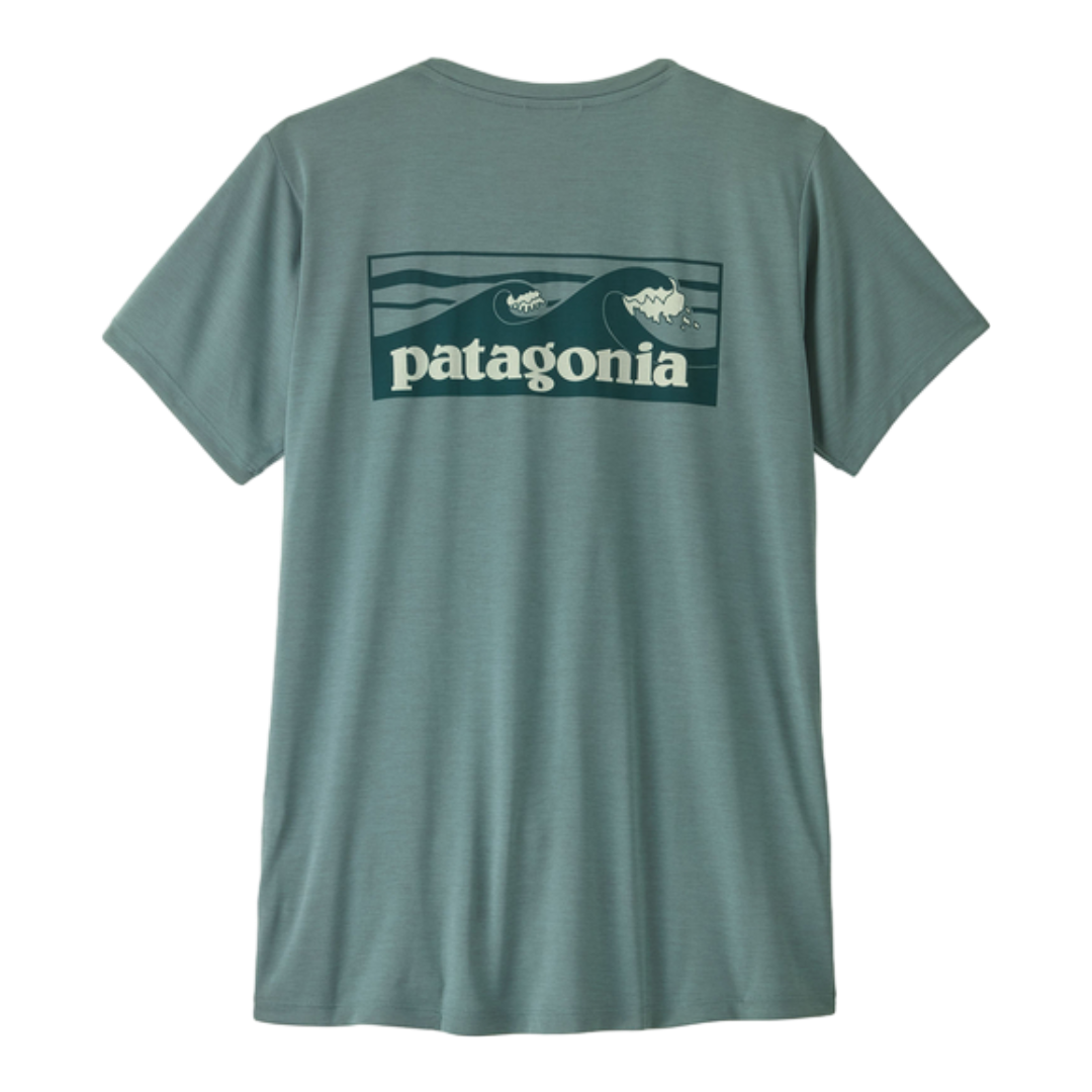 PATAGONIA W s Cap Cool Daily Shirt - Boardshort Logo - Wmn