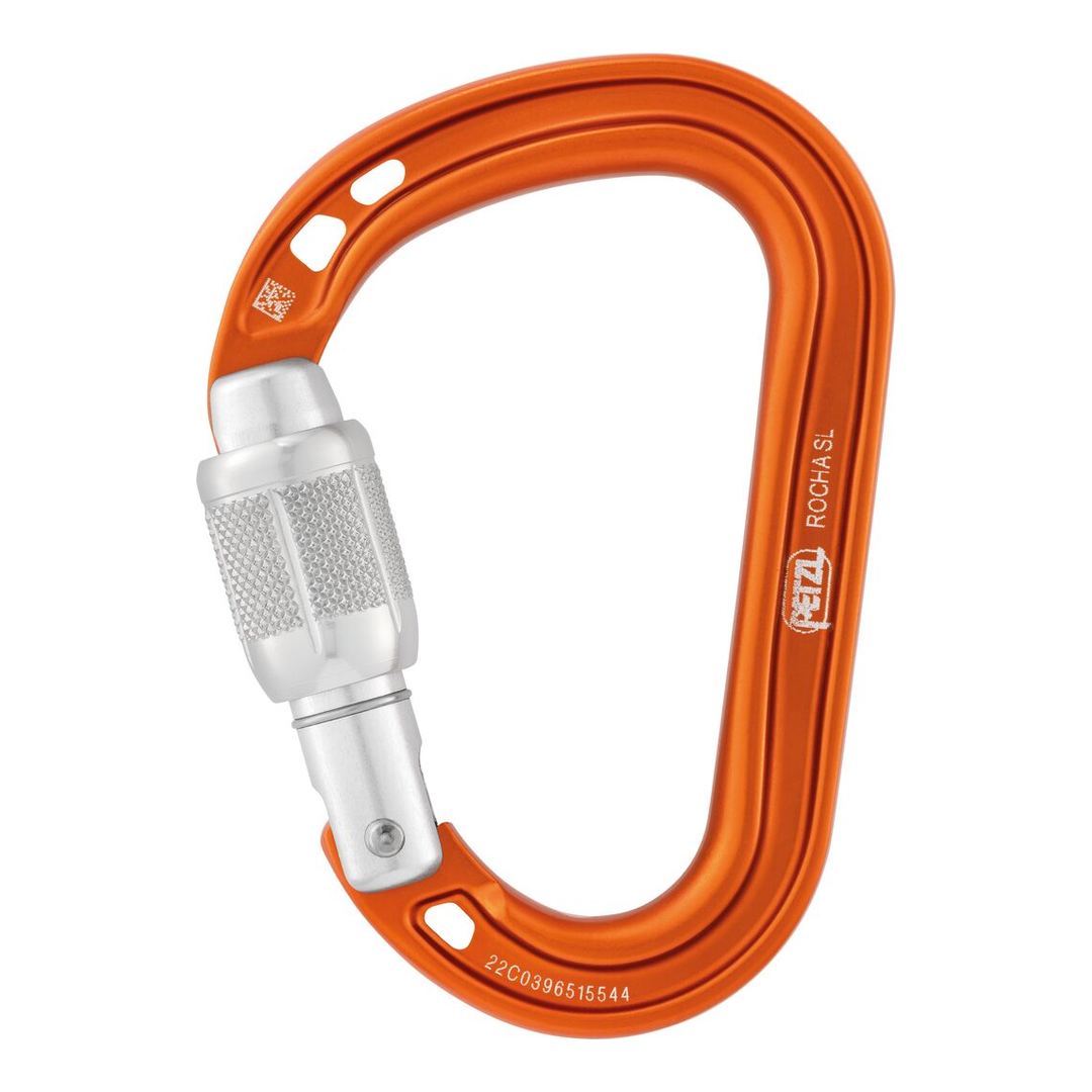 PETZL ROCHA|Orange-SCREW-LOCK