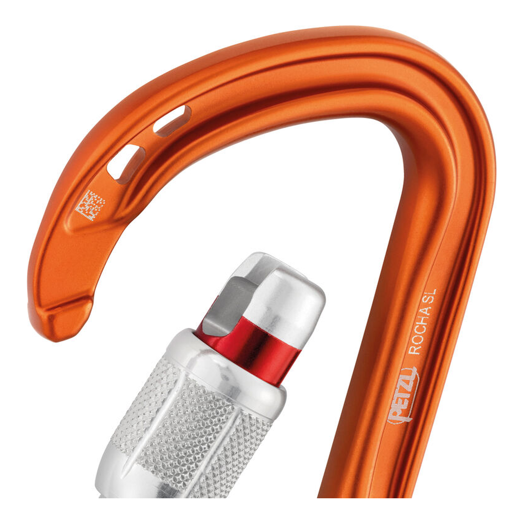 PETZL ROCHA|Orange-SCREW-LOCK