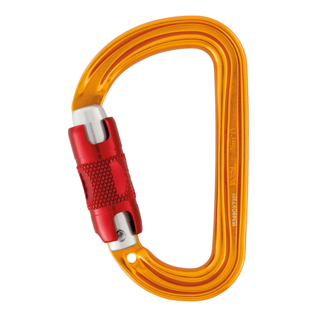 PETZL Carabiner Sm D Twist-Lock