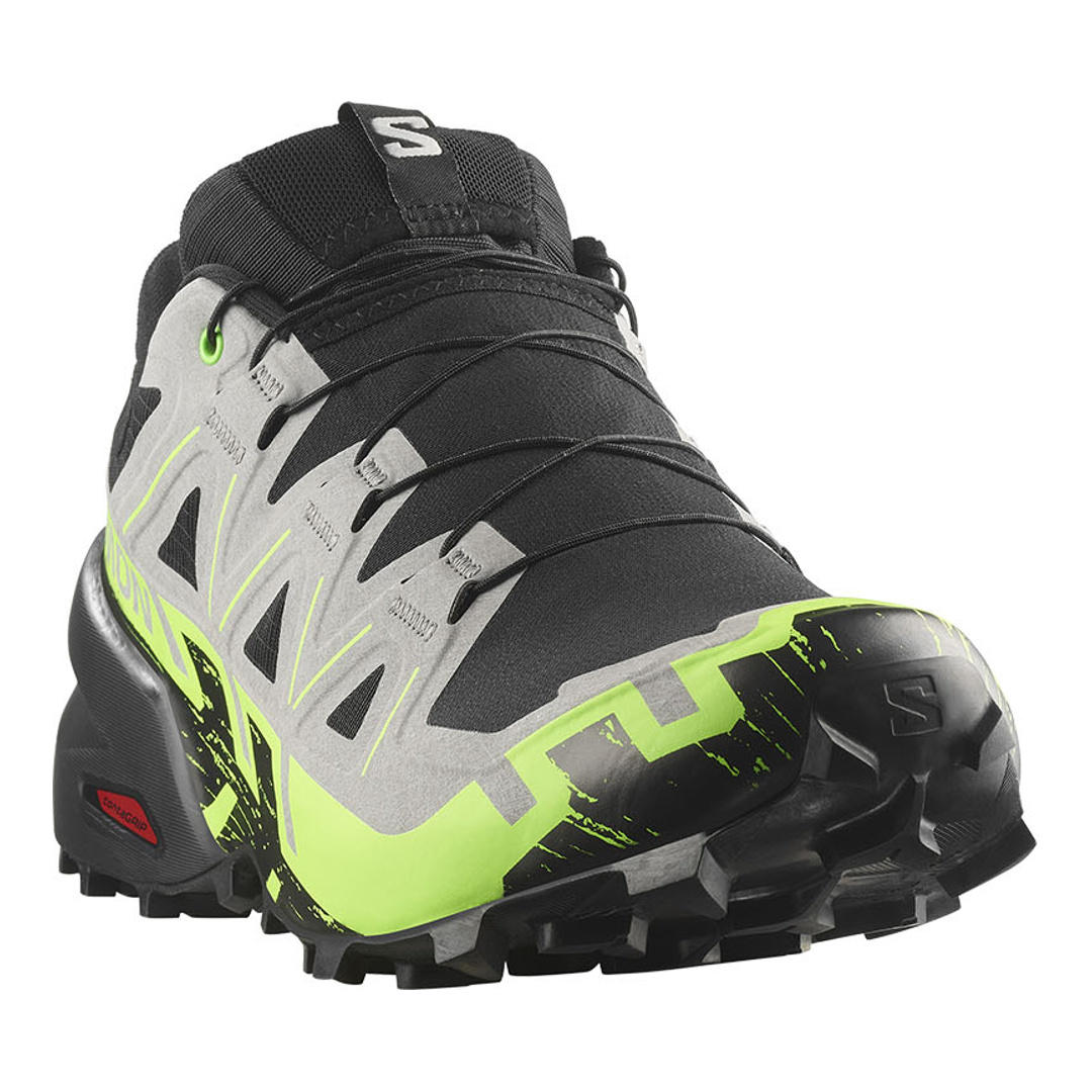 SALOMON Speedcross 6 Gtx - Black/Alloy/Green Gecko 13|Man
