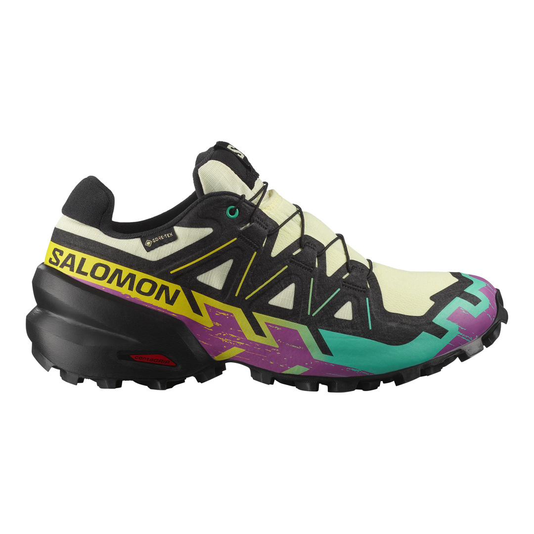 SALOMON Speedcross 6 Gtx W - Transparent Yellow/Black/Wate|Wmn
