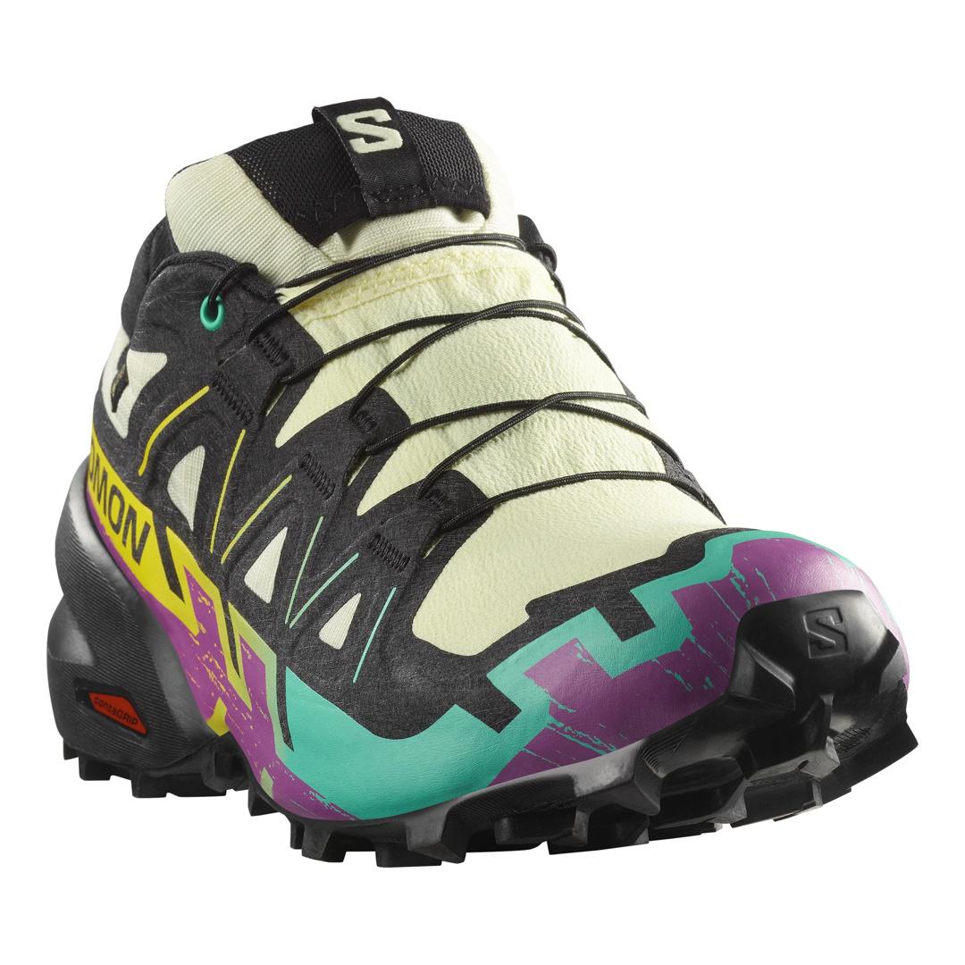 SALOMON Speedcross 6 Gtx W - Transparent Yellow/Black/Wate|Wmn
