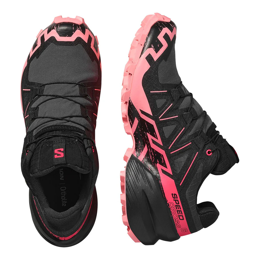SALOMON Speedcross 6 Gtx W - Nine Iron/Black/Flamingo Pink|Wmn