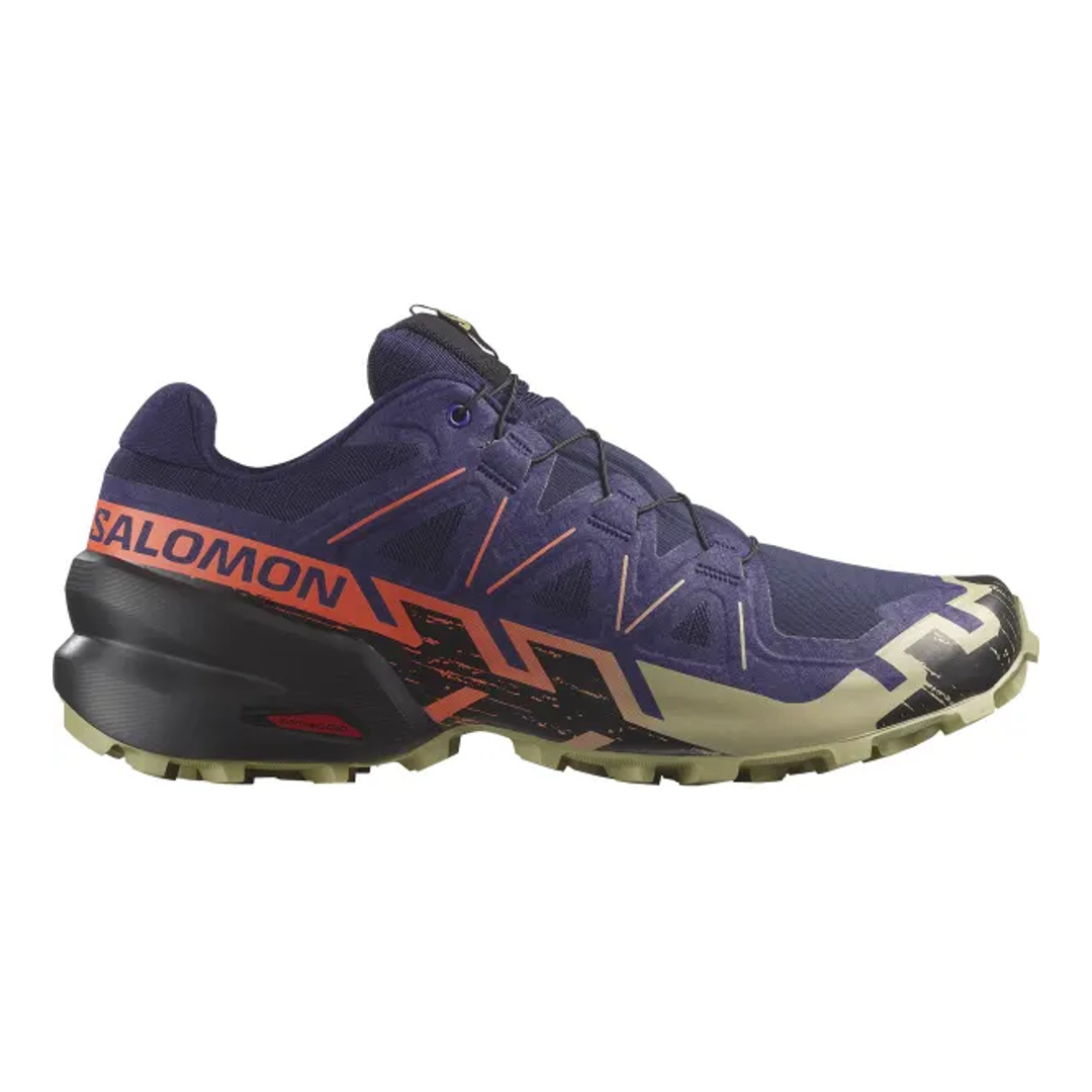 SALOMON Speedcross 6 - Maritime Blue/Black/Cherry Tomato 1|Man