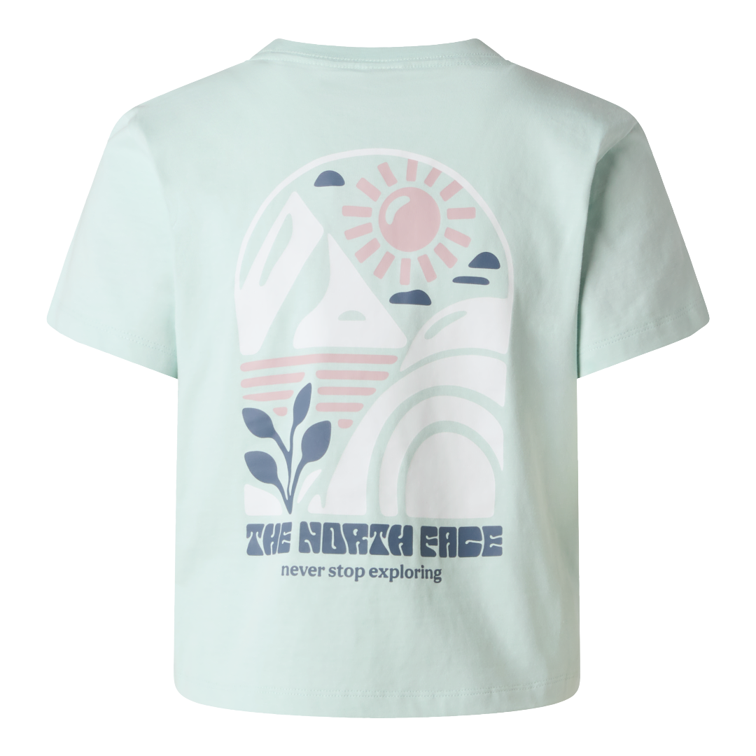 THE NORTH FACE W Sun Regular Short Sleeve Cutie Tee-Gra|Wmn