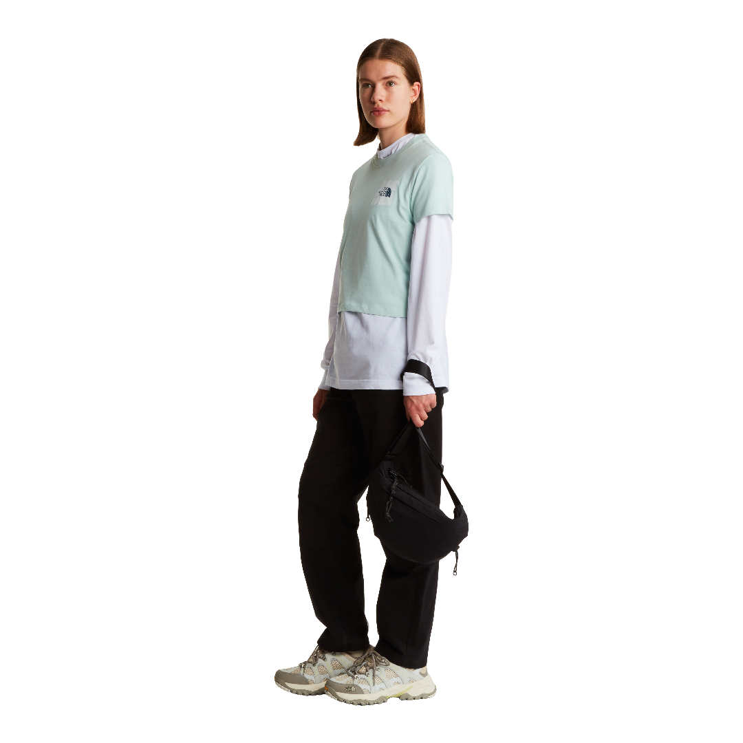 THE NORTH FACE W Sun Regular Short Sleeve Cutie Tee-Gra|Wmn