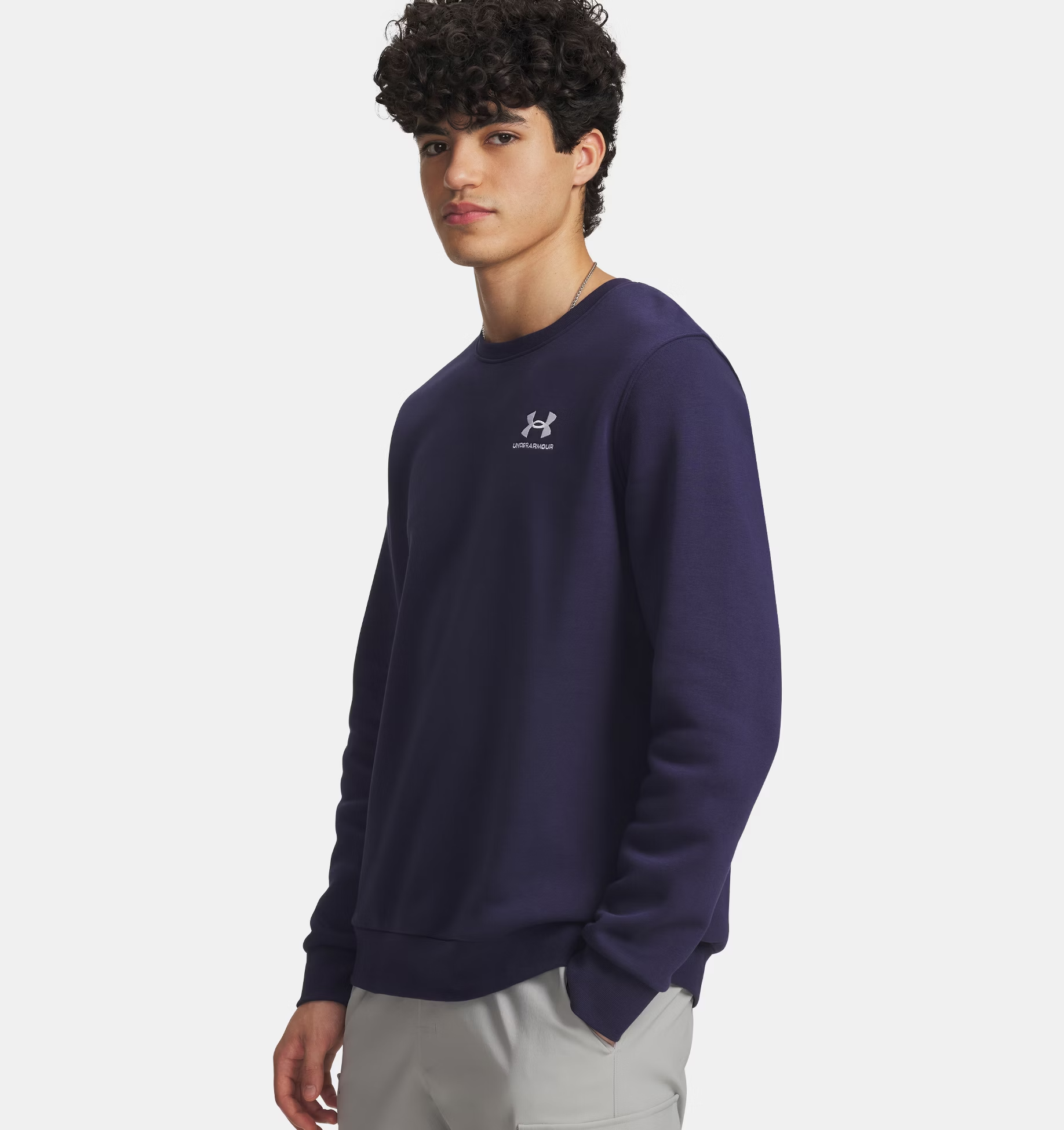 UNDER ARMOUR UA ICON FLEECE CREW|Man