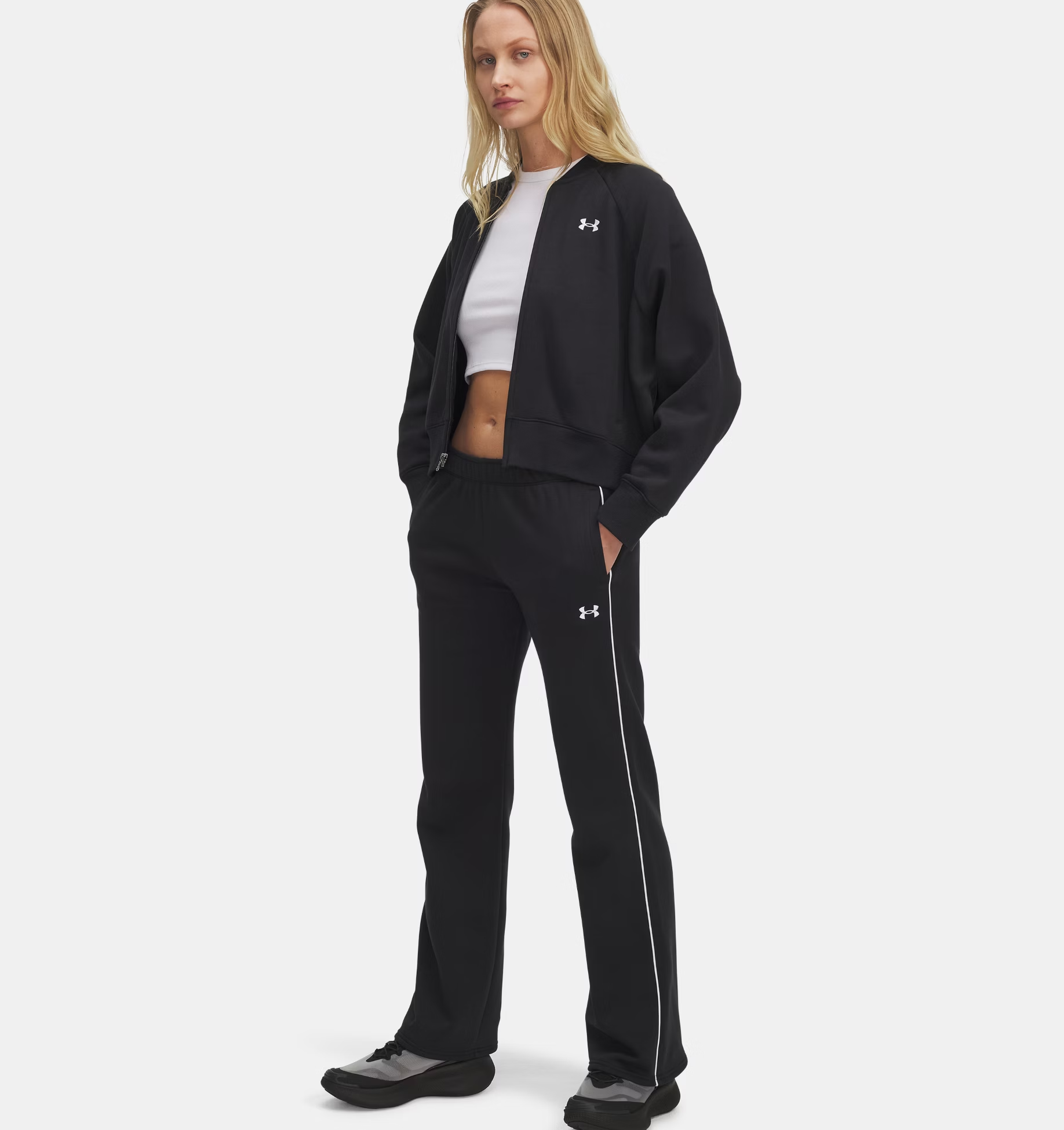 UNDER ARMOUR UA RIVAL FLC PIPED PANT|Wmn