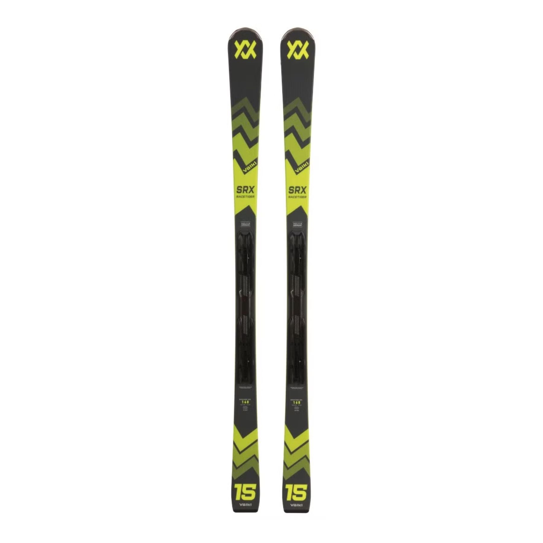 Ski VOLKL RACETIGER SRX YELLOW VMOTION3 24/25 + VMOTION 11 GW BLACK