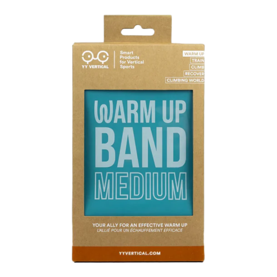 Y Y VERTICAL Warm Up Band Blue Medium