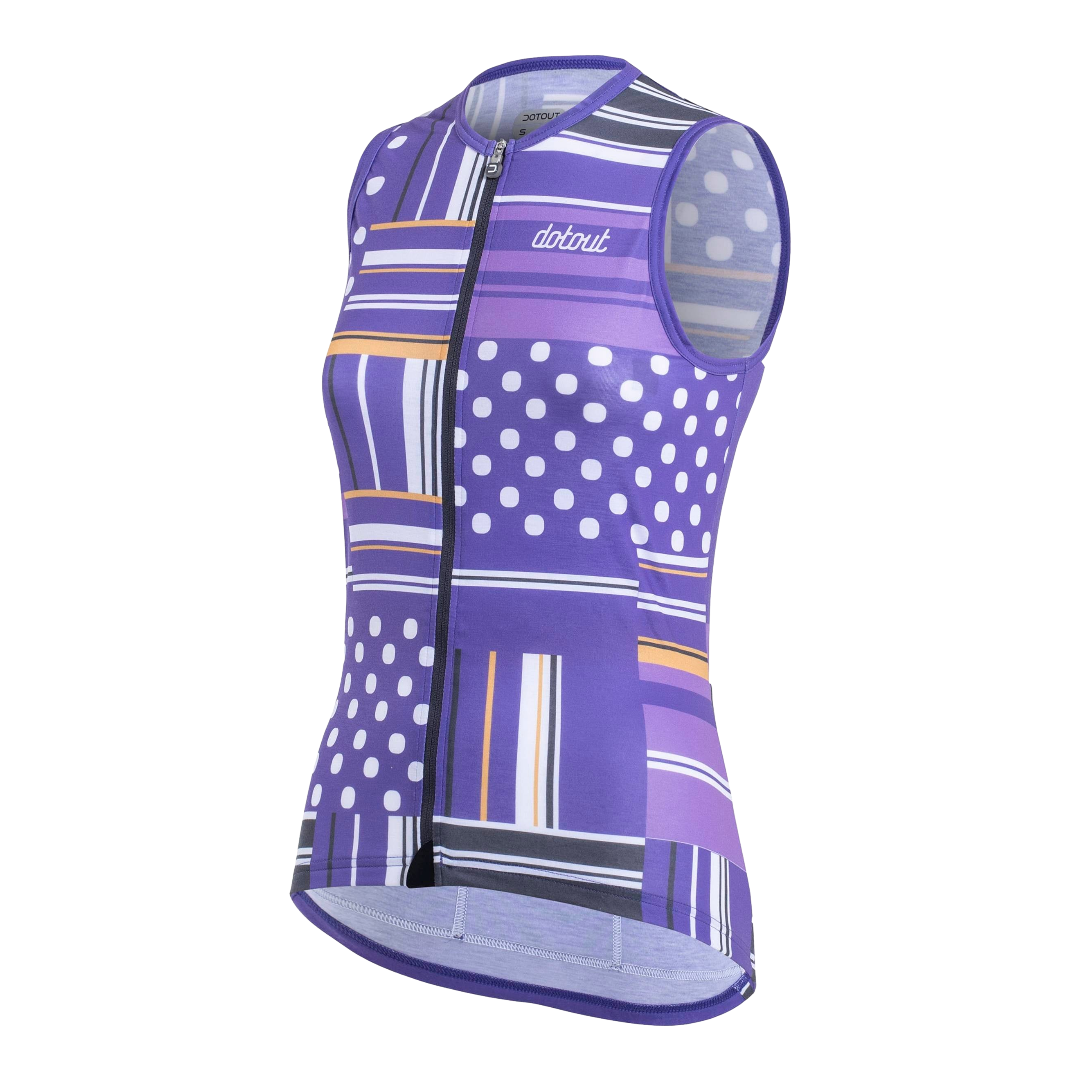 SQUARE SLEEVELESS W JERSEY