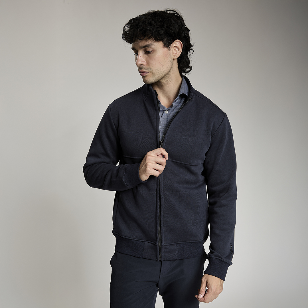 IL BAUSCIA MAN FULL ZIP SWEATSHIRT
