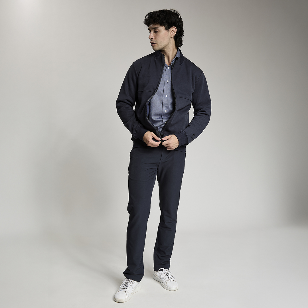 IL BAUSCIA MAN FULL ZIP SWEATSHIRT