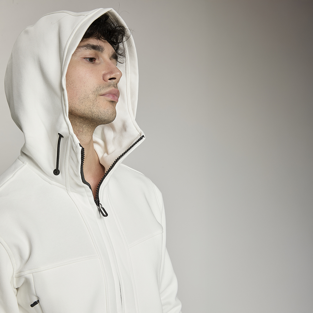 IL BELE' MAN FULL ZIP HOODIE SWEATSHIRT