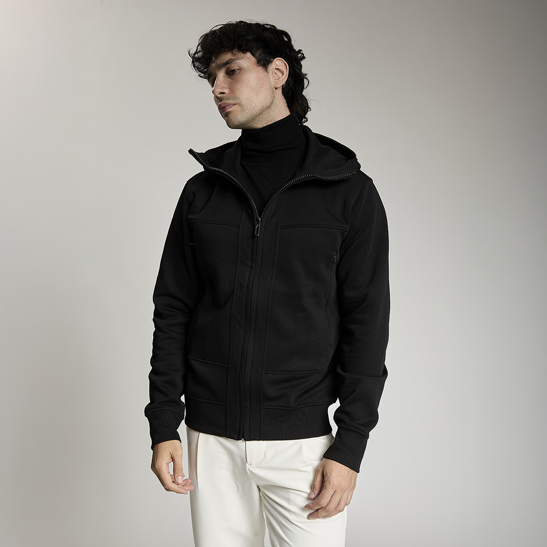 IL BELE' MAN FULL ZIP HOODIE SWEATSHIRT
