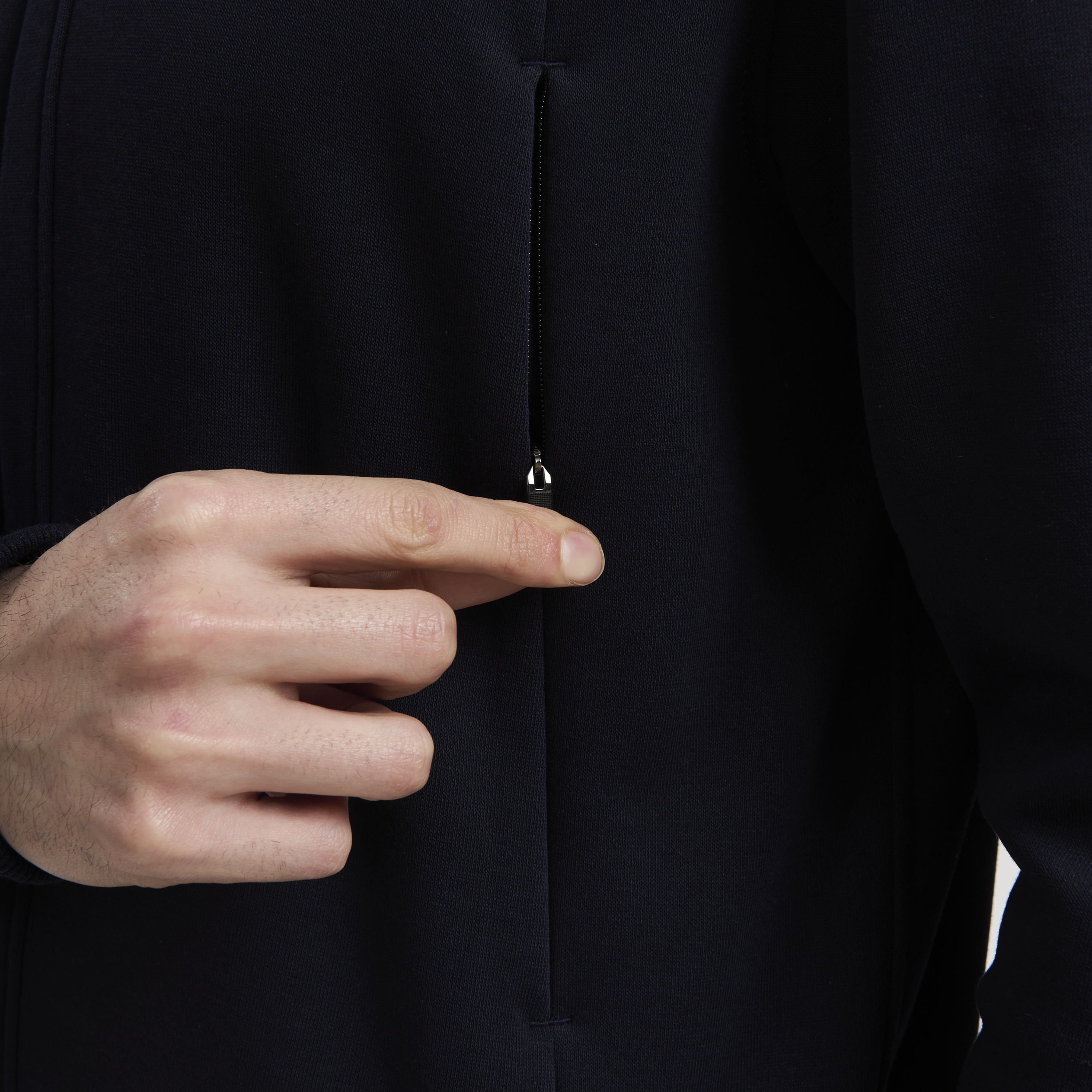 IL BELE' SUMMER MAN SWEATSHIRT HOODY FULL ZIP