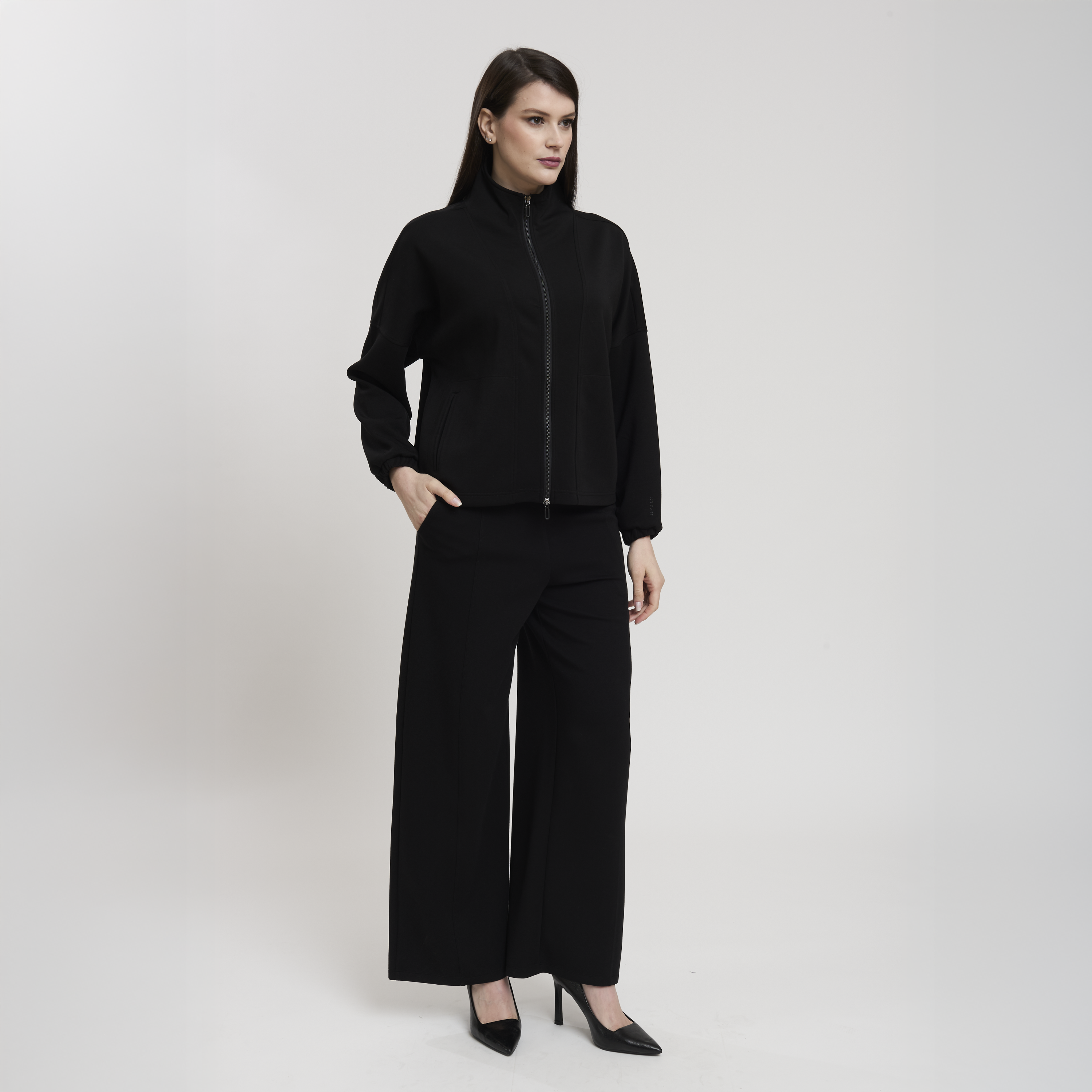 JOANNA WOMAN FULL ZIP SWEATSHIRT