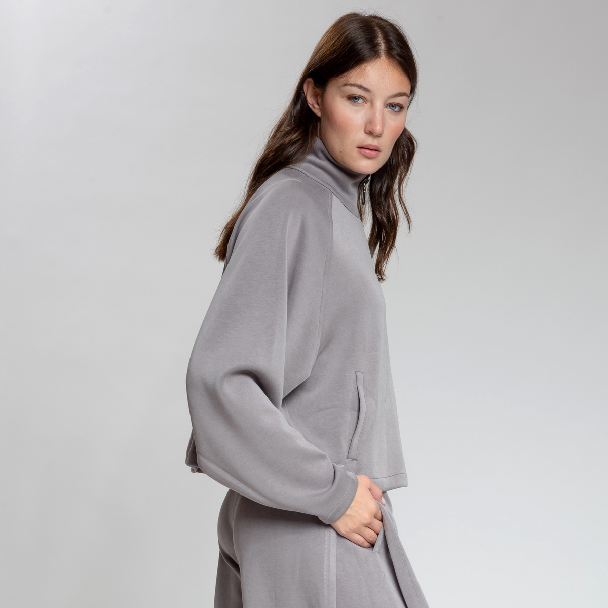 LA MICHY WOMAN FULL ZIP