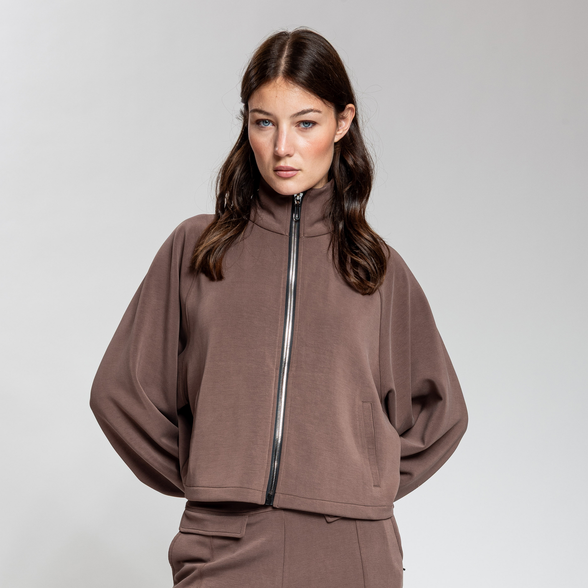 LA MICHY WOMAN FULL ZIP