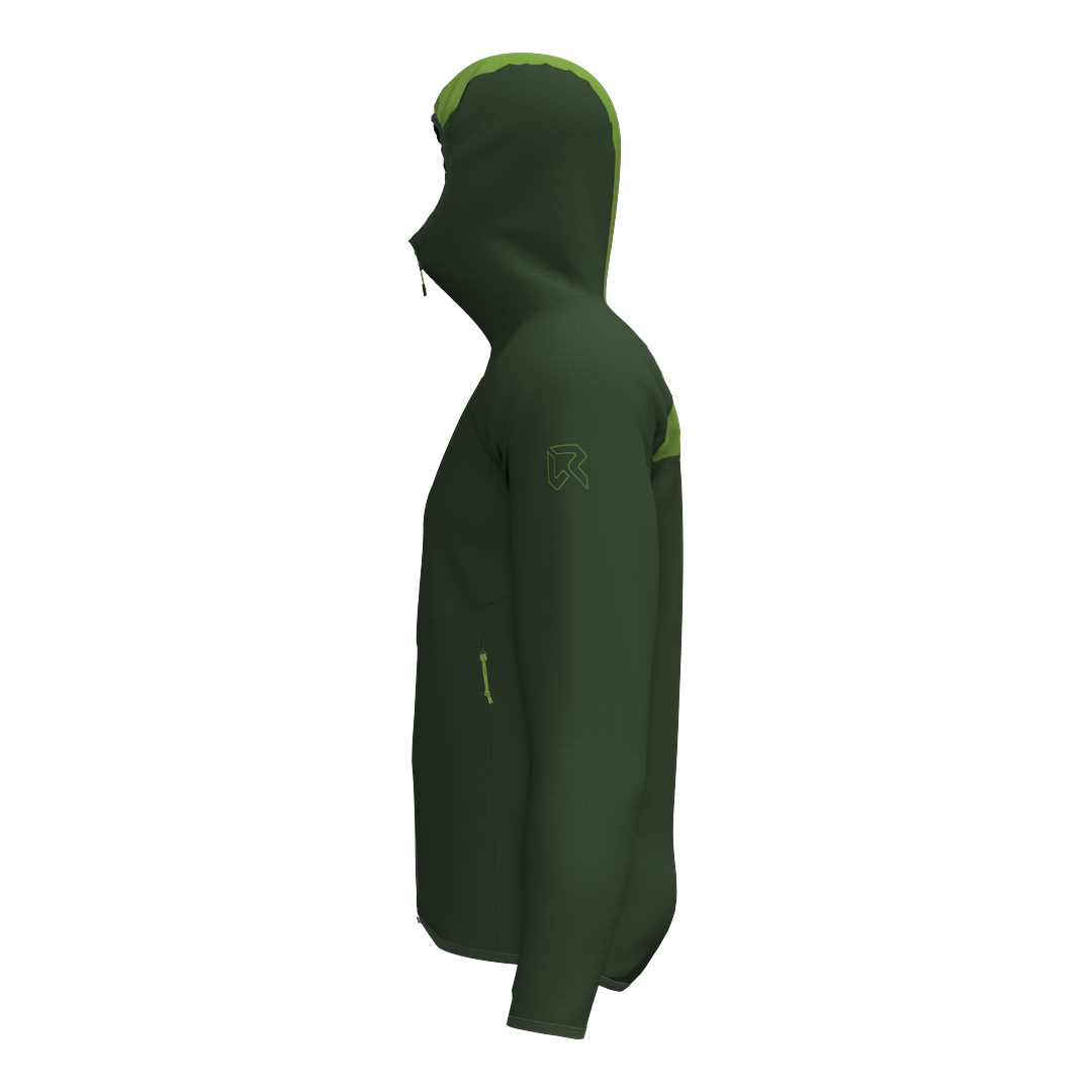 RE.ALBATROSS HOODIE FZ MAN FLEECE