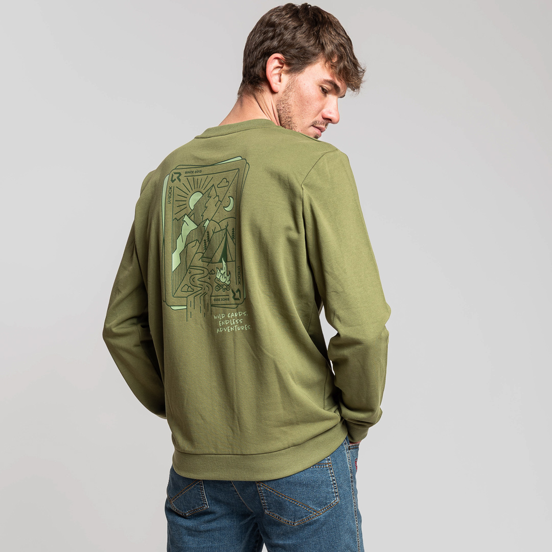 STARGATE CREW NECK MAN SWEATSHIRT