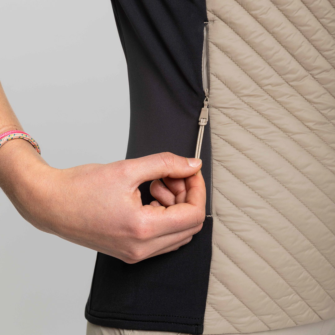 Rock Experience Lancelot Gilet ibrido donna