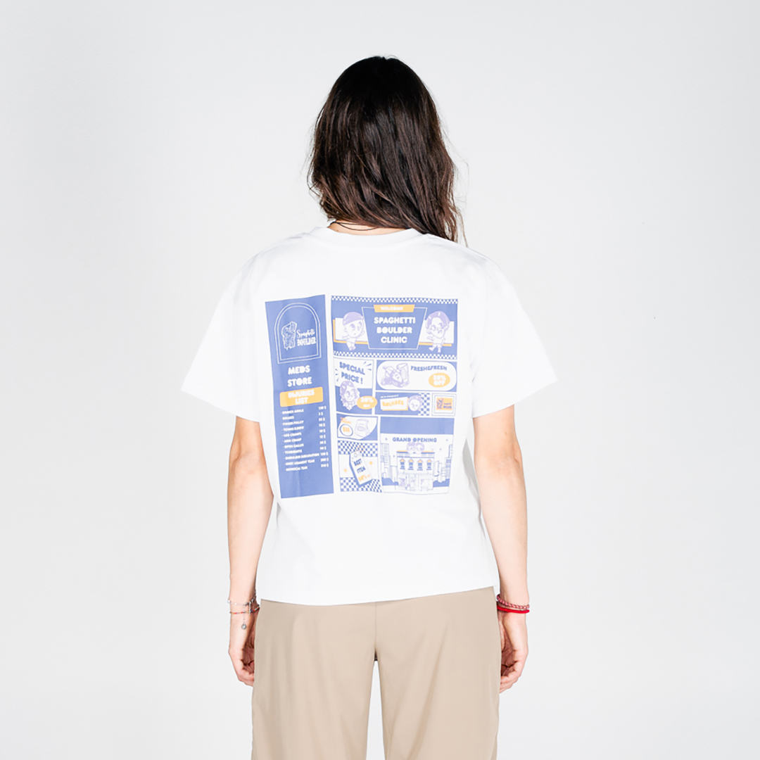 Spaghetti boulder T-shirt donna CLINIC SS