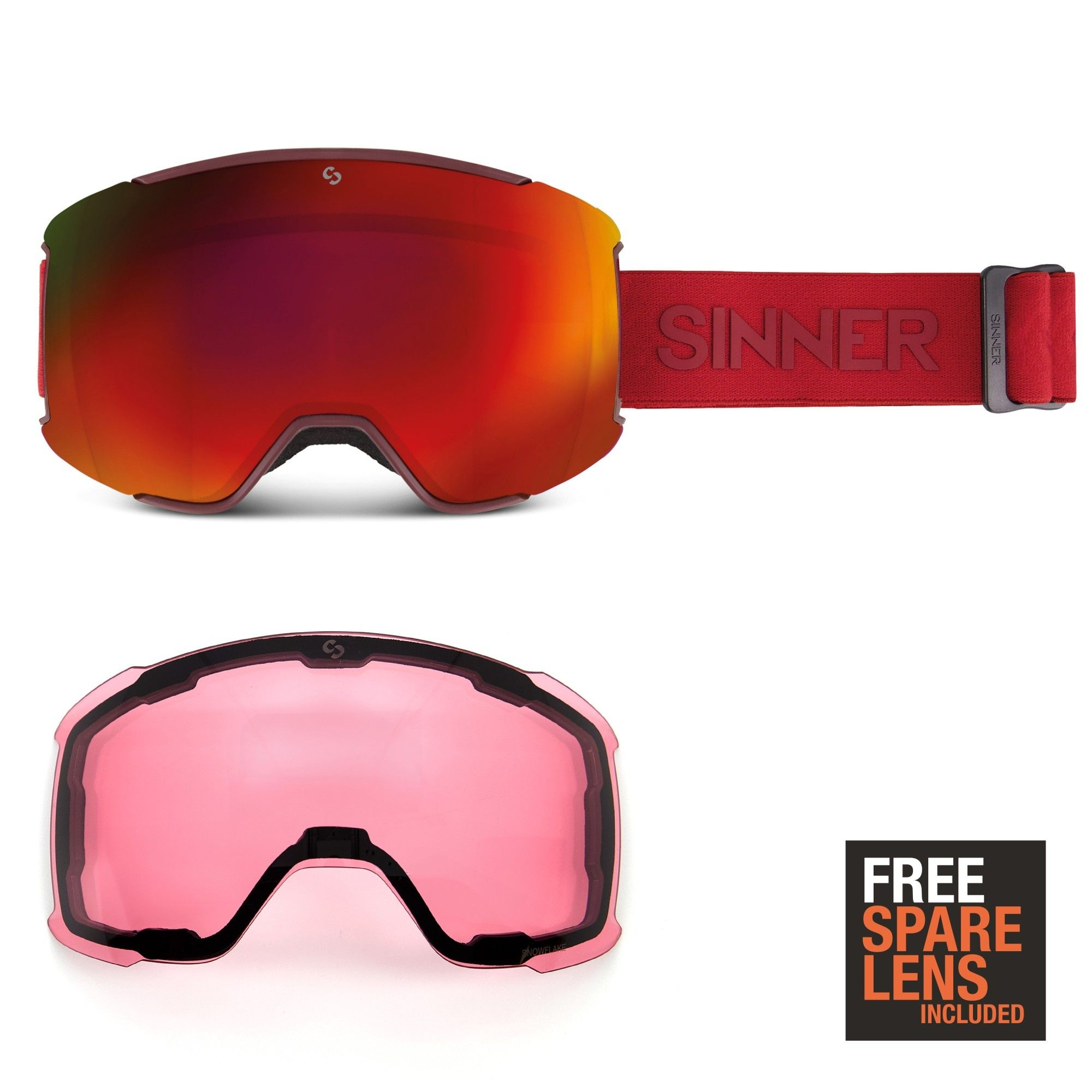 Maschera unisex SNOWFLAKE