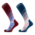 SINNER Ladies Ski Socks Graphic Double Pack |Wmn